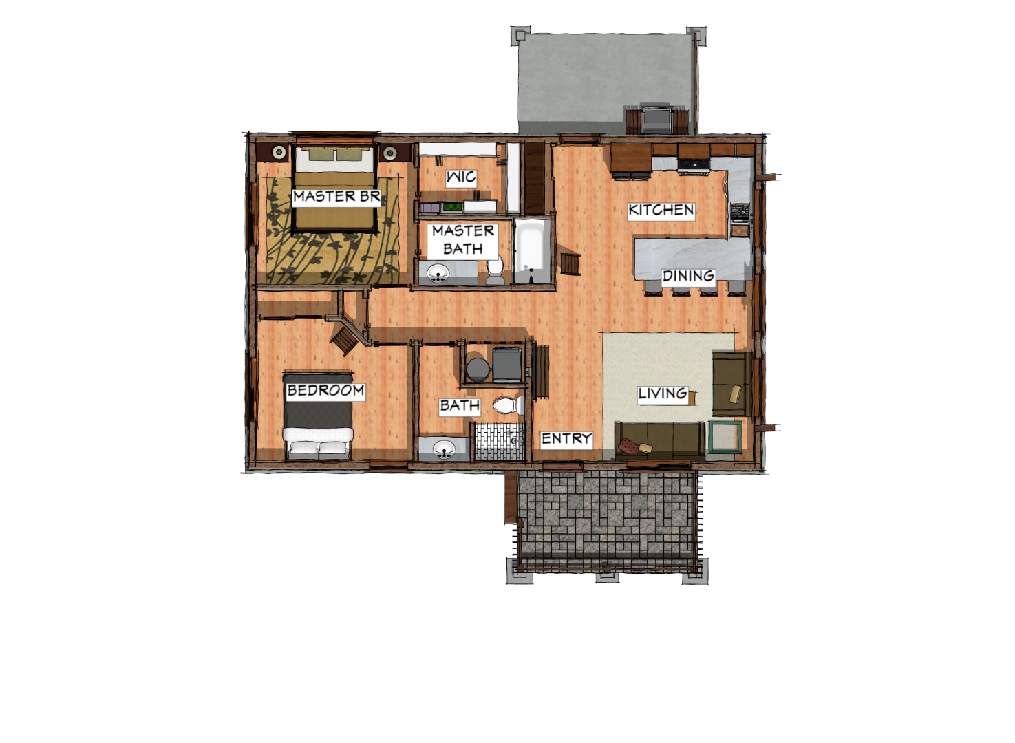 WDI-1040 Floor plan