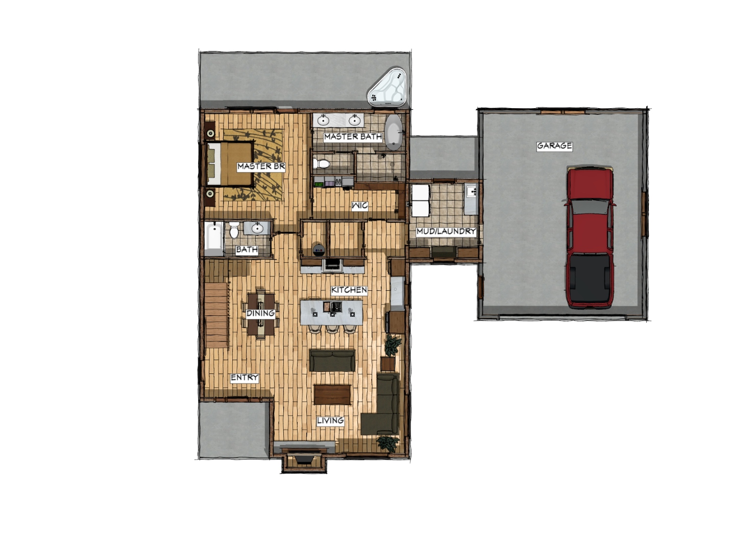 WDI-2671 Floor plan