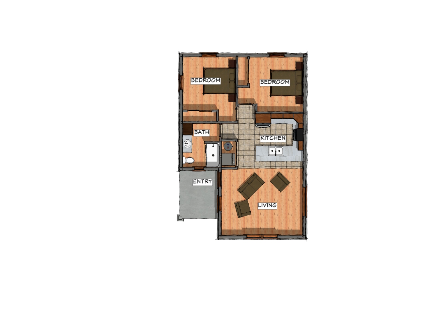 WDI-876 Floor plan